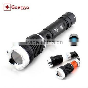 Goread C55 R2 led zoom aluminum camping magnetic lantern flashlight (2 in 1)