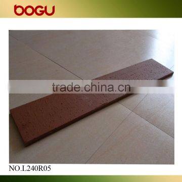 Cladding facade brick klinker panel red clay brick floor tile