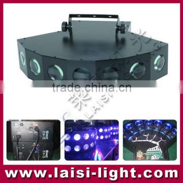 High Quatily RGB LED Laser Seven Eyes Light,Dynamic color mixing RGB Laser light