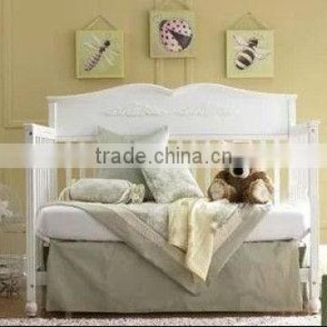 XN-LINK-B17 Wooden foldable baby cot