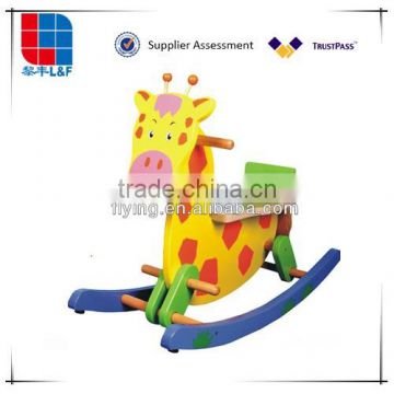 Early education ,Safe Wooden Rocking Horse
