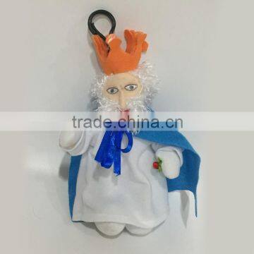 custom fashion doll keychain toy ,plush doll keychain