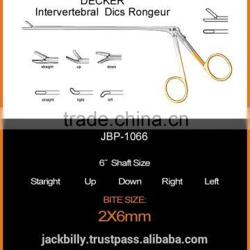 Decker ivd,ivd,ivd rougeur,ivd punches,intervertebral disc rongeurs