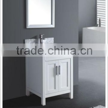 white PVC floor mounted bathroom cabinet MJ-2046