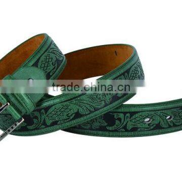 Zhejiang Belt Factory Hot Sale PU Belt With Alloy Buckle