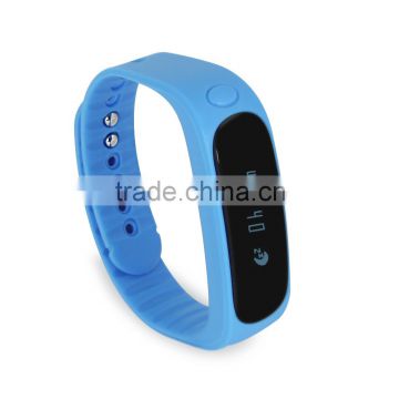 E02 Fashion Bluetooth Smart Bracelet Anti-Lost Sports/Sleep Monitor Call/SMS Remind Smartband Watch For Android Phone iPhone6/6s