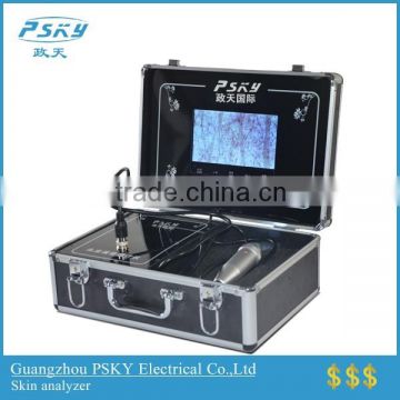 Portable Skin hair analyzer box/portable medical case with CE