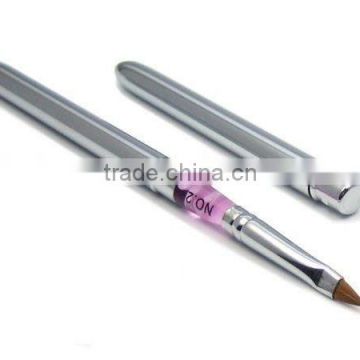 Yiwu suppliers to provide all kinds nail art,cosmetics acrylic brush acrylic brush display holder