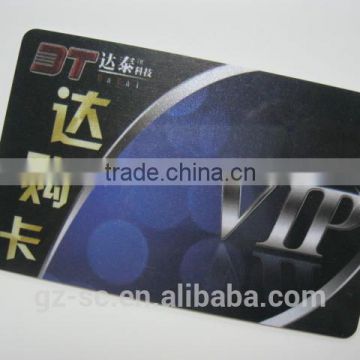custome promotional plastic card VIP card