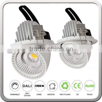 360 Degree Down Light Revolve Swivel LED Downlight Ceiling Recessed With CREE COB CRI85