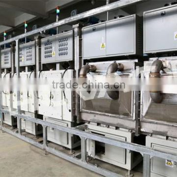 Power battery & lithium batteries vacuum drying line heating vacuum oven line machine