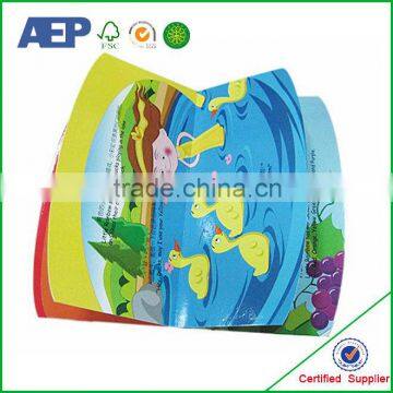 high quality custom Lamination Surface Children story book printing