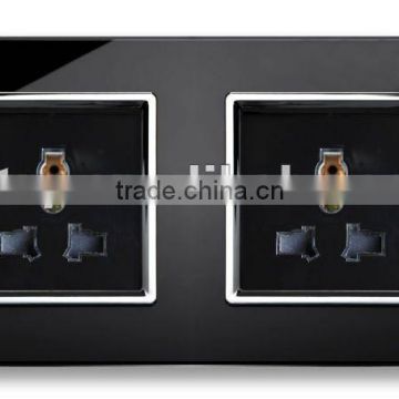 MULTIFUNCTION SOCKET WITH GLASS SURROUND