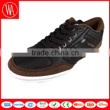 PU leather casual shoes for men