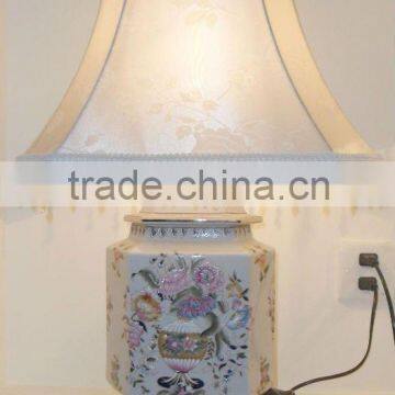 FOWDA new-model bedside lamp bedroom lamp wood base table lamp