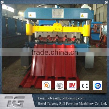 High quality color steel standing seam roof panel roll forming machine