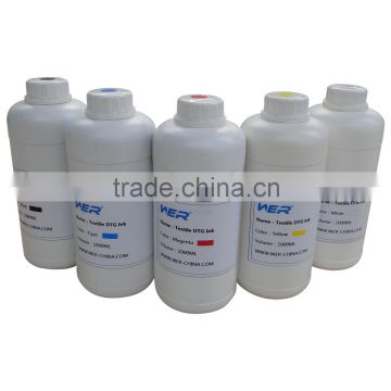 New WER High Quality textile priting ink t shirt printing ink