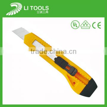 professional retractable stainless folding utility knife change blade