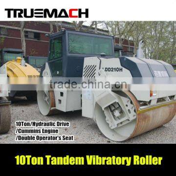 SINOMACH LDD210H 10Ton Hydraulic Tandem Double Drum Vibratory Roller