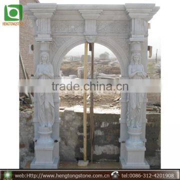 Classic Style Stone Decorative Carving Stone Door Frame