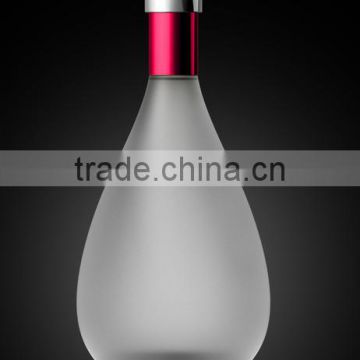 Item HSB152 wholesale 1 liter frosted glass bottle factory price
