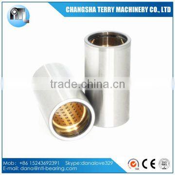 High precision linear copper ball cage bearing bushing