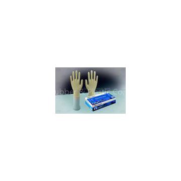Non-sterile, powdered, green, disposable, medical thick synthetic examination latex gloves