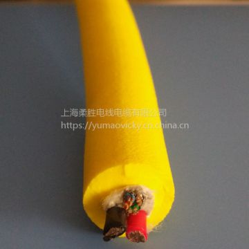 Low Temperature Resistance Electric Cable Colours 3 Core Remotely Operated Submersible
