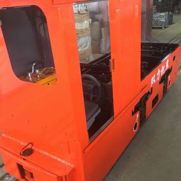 Battery Operated Underground Electric Locomotive 7t Well Equipped 