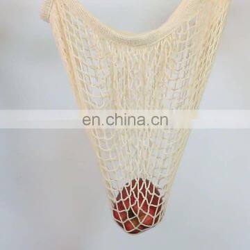 Custom Organic Cotton Net Shopping Tote Ecology Market String Mesh Bags for Grocery