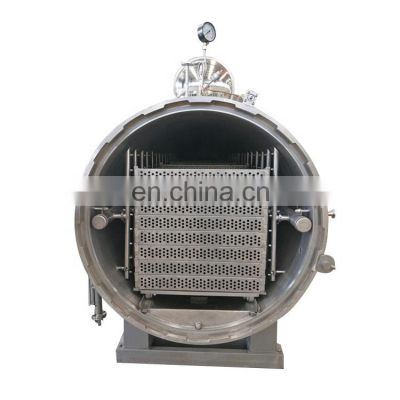 Gold supplier Zhucheng Hengshi factory steam pre-cooking cooker mixer retort for tuna fish