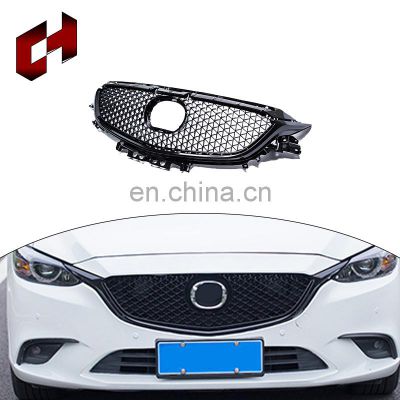 CH Newest Body Kit Upgrade Parts Front Mesh Grille Front Hood Mesh Bumper Grille Center Honeycomb For Mazda 3 2014-2016