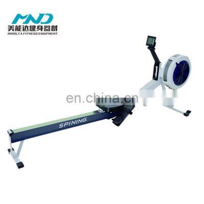 Exercise Black white Air Rower for Fitness Rowing Machine wind resistance rowing machine