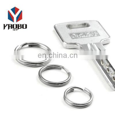 Keyring Rings Rustproof Split Key Rings Round Edge Style Wholesale For Keychain
