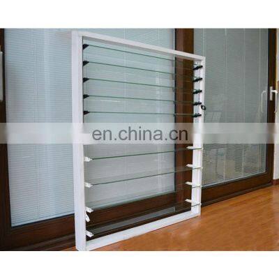 aluminum louver vertical/operable louvers/Openable glazed louvers