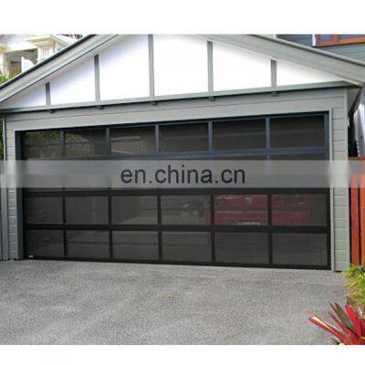 high quality interior home aluminium bi fold garage door single panel garage doors flat panel garage doors