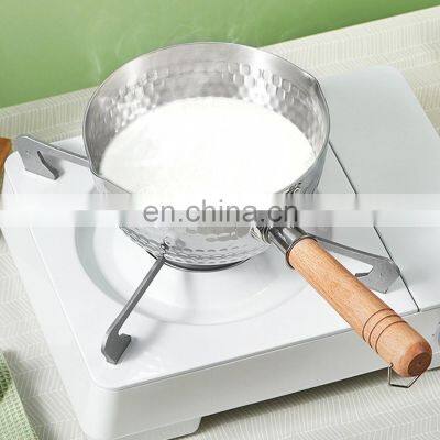 Stainless Steel Cooking Pot Stockpots Noodle Pot with Lid Saucepan Porridge for Soup Porridge Pot Milk