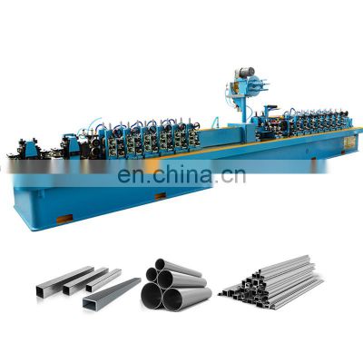 Nanyang low failure rate easy to operate high yield steel tube welded making machines erw pipe mill line