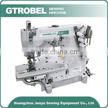 Heavy Duty double stitch sewing machine with electric thread trimmer