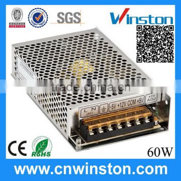 T-60A 60W 12V 2.5A bottom price hot sale 120v 2a switching power supply