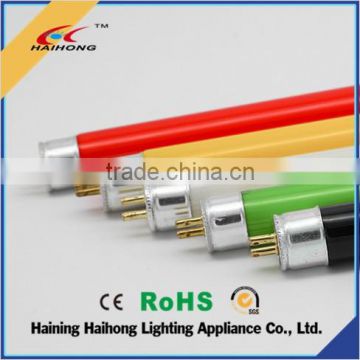 color fluorescent tube red green yellow blue light tube