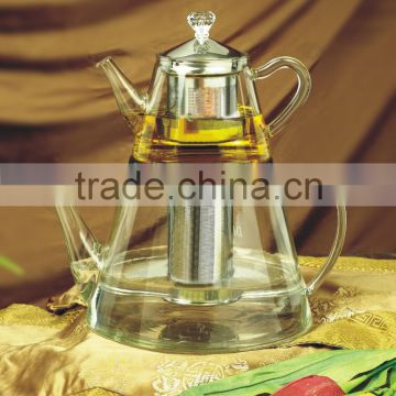 Romantic high-end glass teapot sets(2106AB)