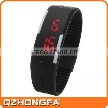 2015 Waterproof Touch Screen Digital Silicone Led Watch