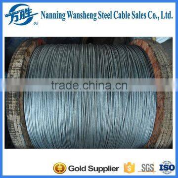 High Tensile Strength Hot Dip Galvanized Steel Wire Strand