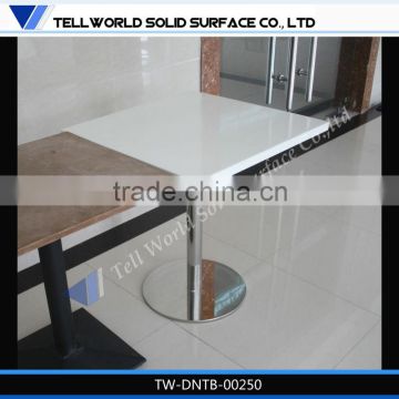 Metal&glass dining table/metal table/home dinging table