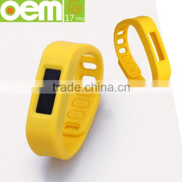 OEM high quality silicone rubber fitness wrist band