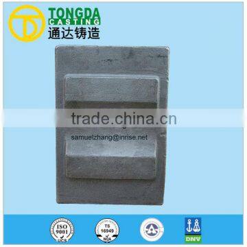 TS16949 Railway parts precision casting railway casting