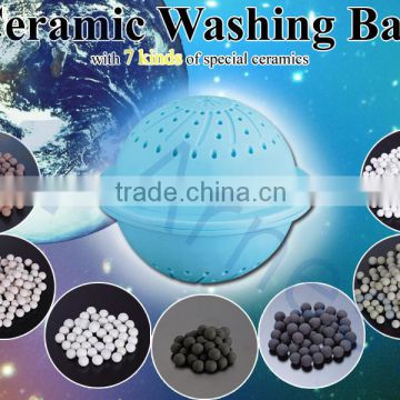 household tools wash machine laundry baby clothes detergent 7 special ceramic balls cleaner made in Japan 75233