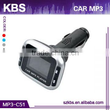 Portable convert car fm radio to car mp3 player Support SD/MMC card