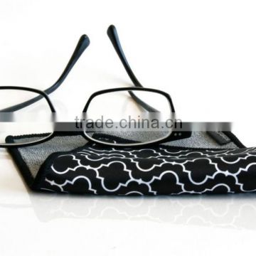 magic design cheap car chamois cleaning cloth for eye glasses